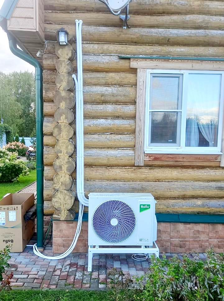 Установка кондиционеров в пос. санатория имени А. И. Герцена